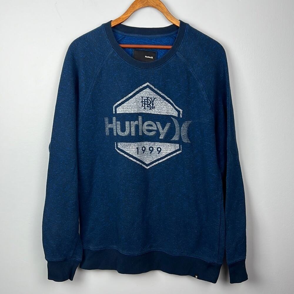 Hurley Men’s long sleeve crewneck sweatshirt size large